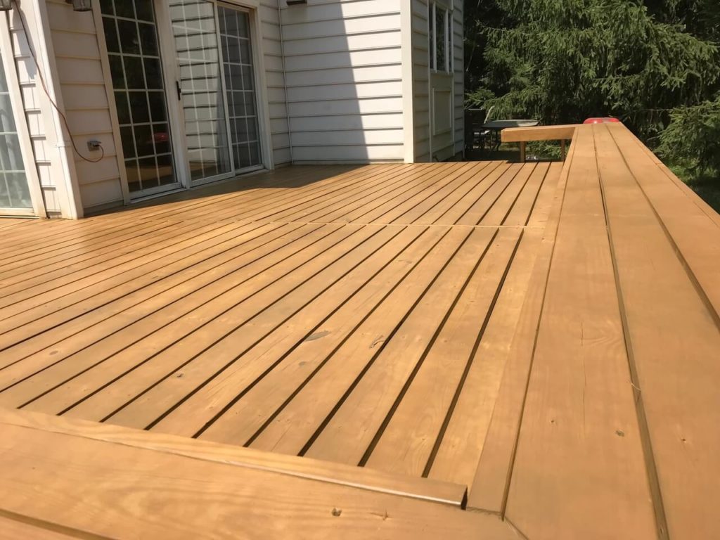 deck Project #4 Golden Honey T-170 1