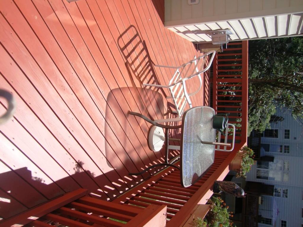 deck Redwood ST-330(new wood) and Golden Beige ST158 9