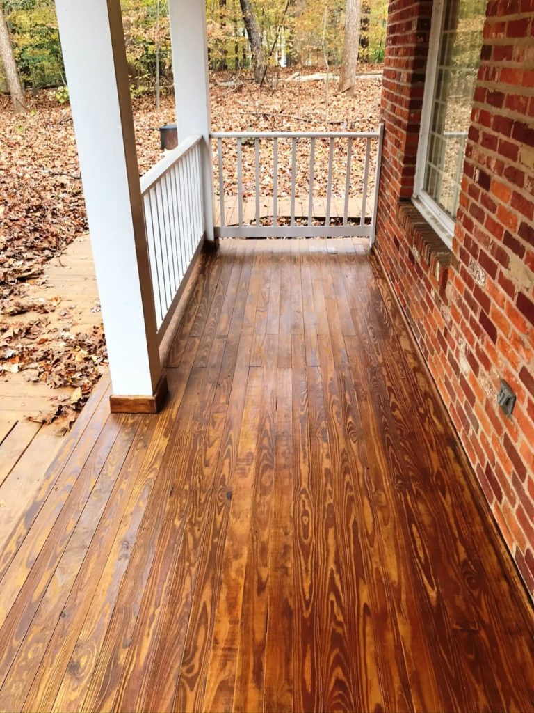 deck regular wood #2porch color restoration ( natural) 12