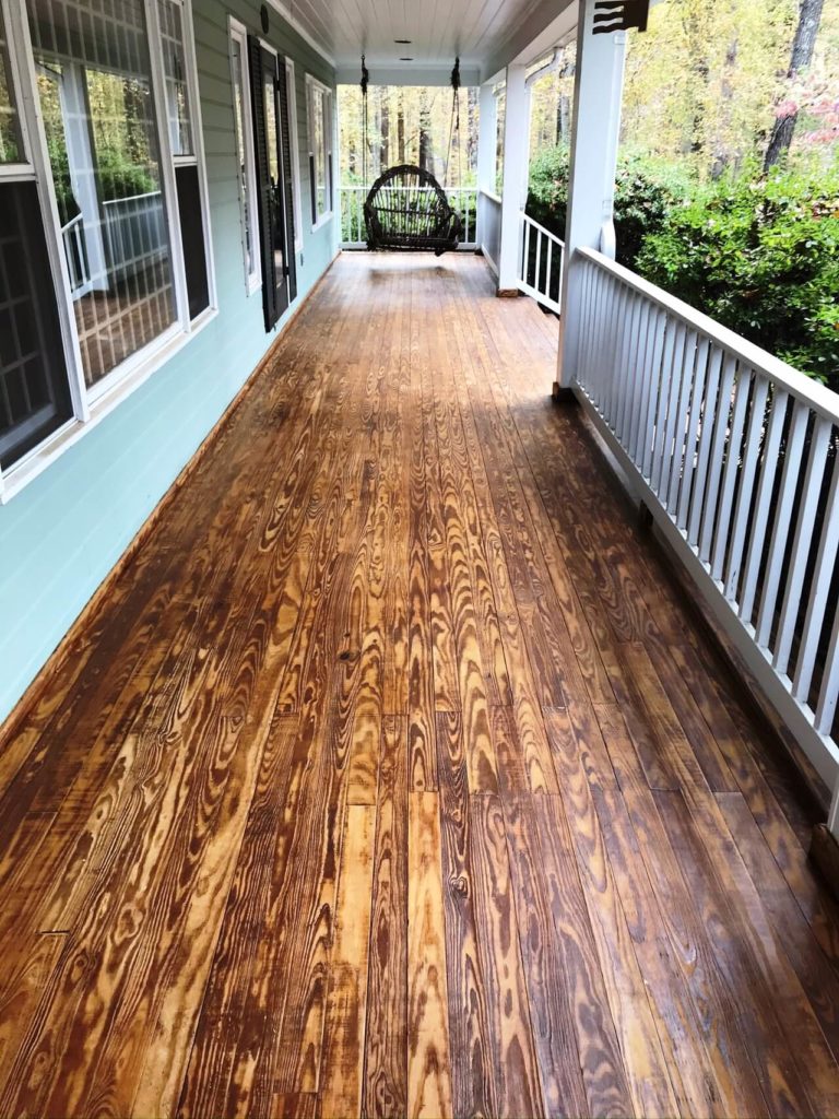 deck regular wood #2porch color restoration ( natural) 5