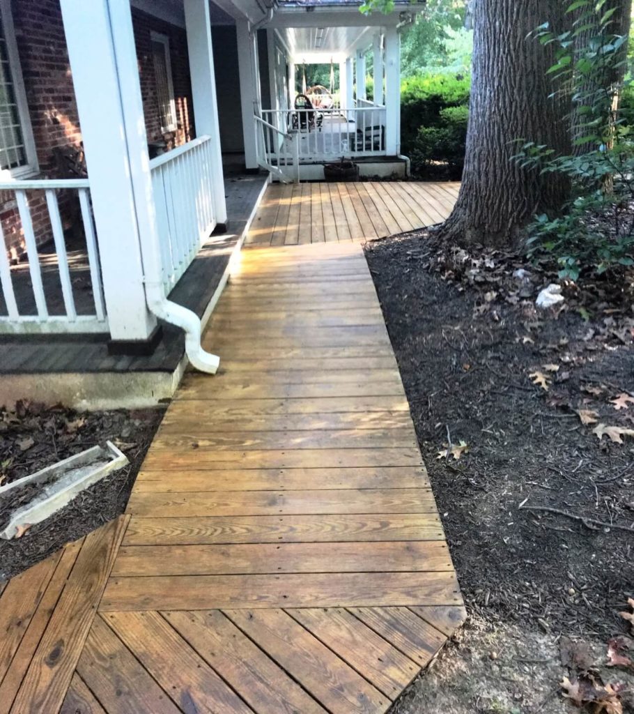 deck regular wood #2porch color restoration ( natural) 7