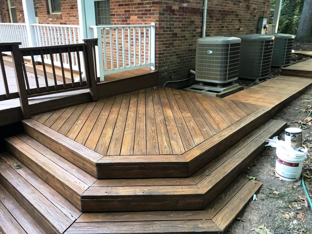 deck regular wood #2porch color restoration ( natural) 8