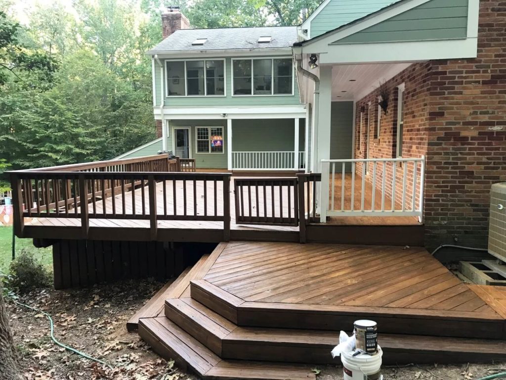 deck regular wood #2porch color restoration ( natural) 9